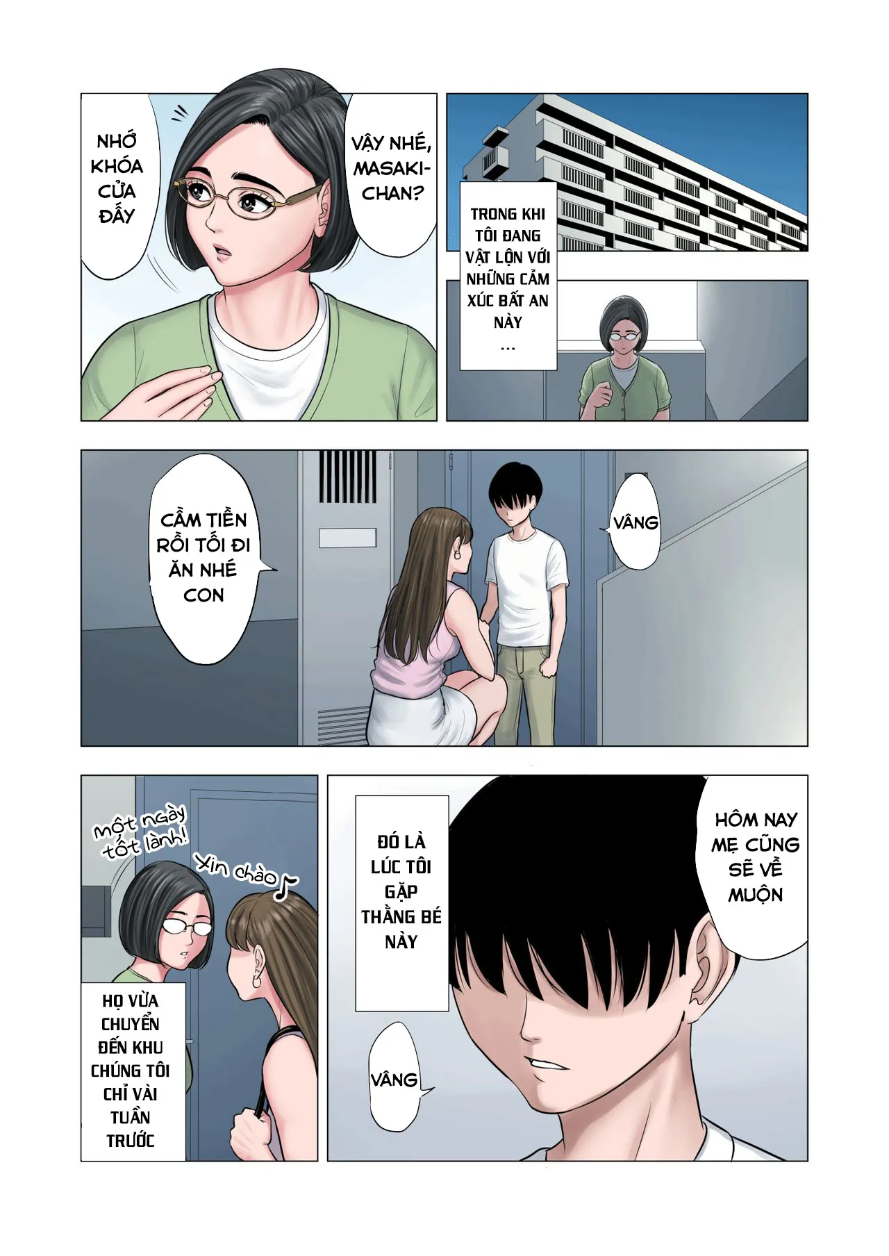 HentaiVN.net - Ảnh 7 - Bà Nội Trợ và Cậu Học Sinh [Rinjin Soukan ~ Danchi Tsuma to Danshi Gakusei no Ibitsuna Kankei ~ ; Neighbor Adultery ~ A Warped Relationship Between Housewife and Schoolboy; Rinjin Soukan – Danchi Tsuma to Danshi Gakusei no Ibitsuna Kankei] - Chap 1