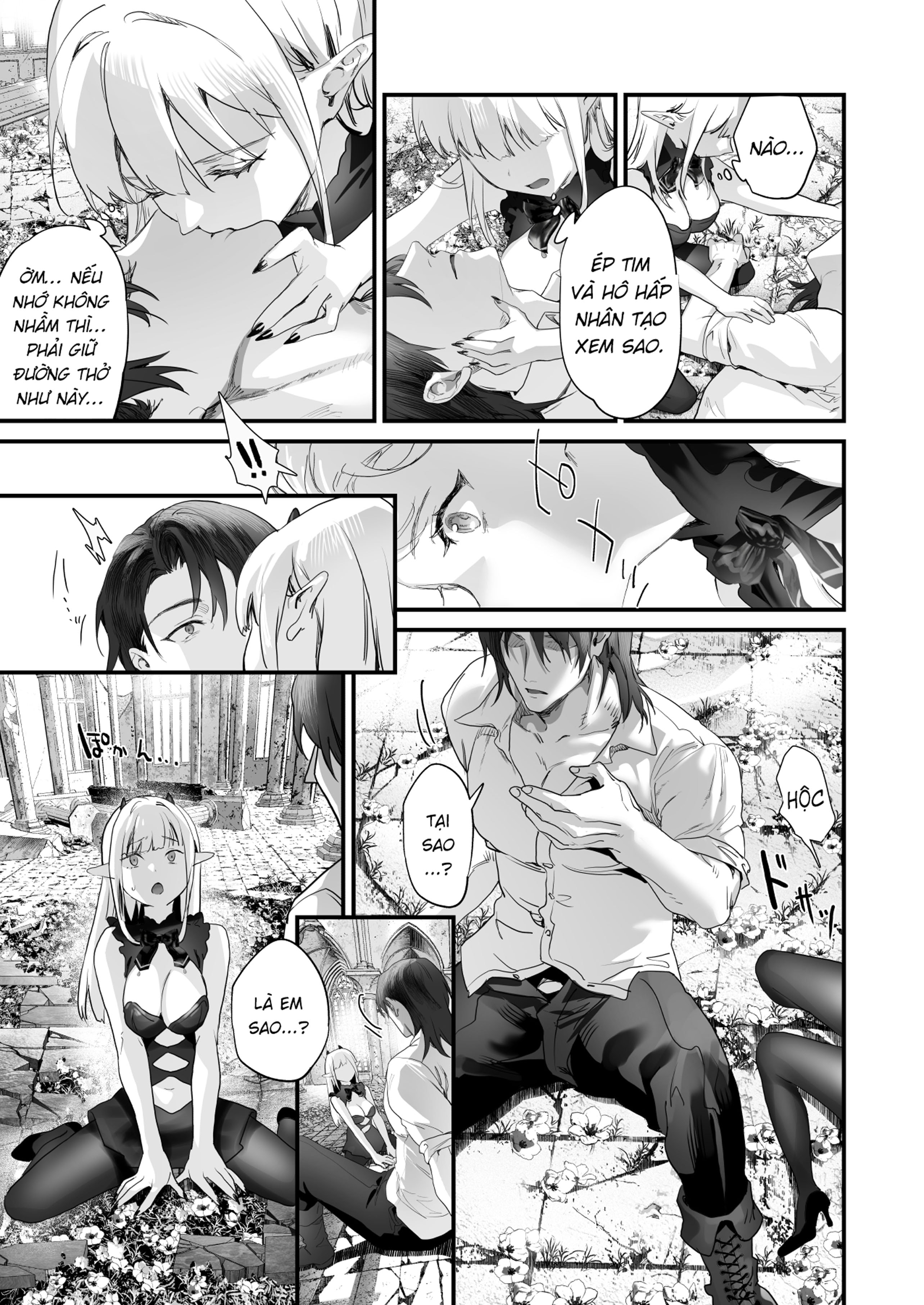 HentaiVN.net - Ảnh 26 - Pháp sư trừ tà bí ẩn và nàng Succubus chuyển sinh – mối tình vượt ranh giới sinh tử - Phần 1