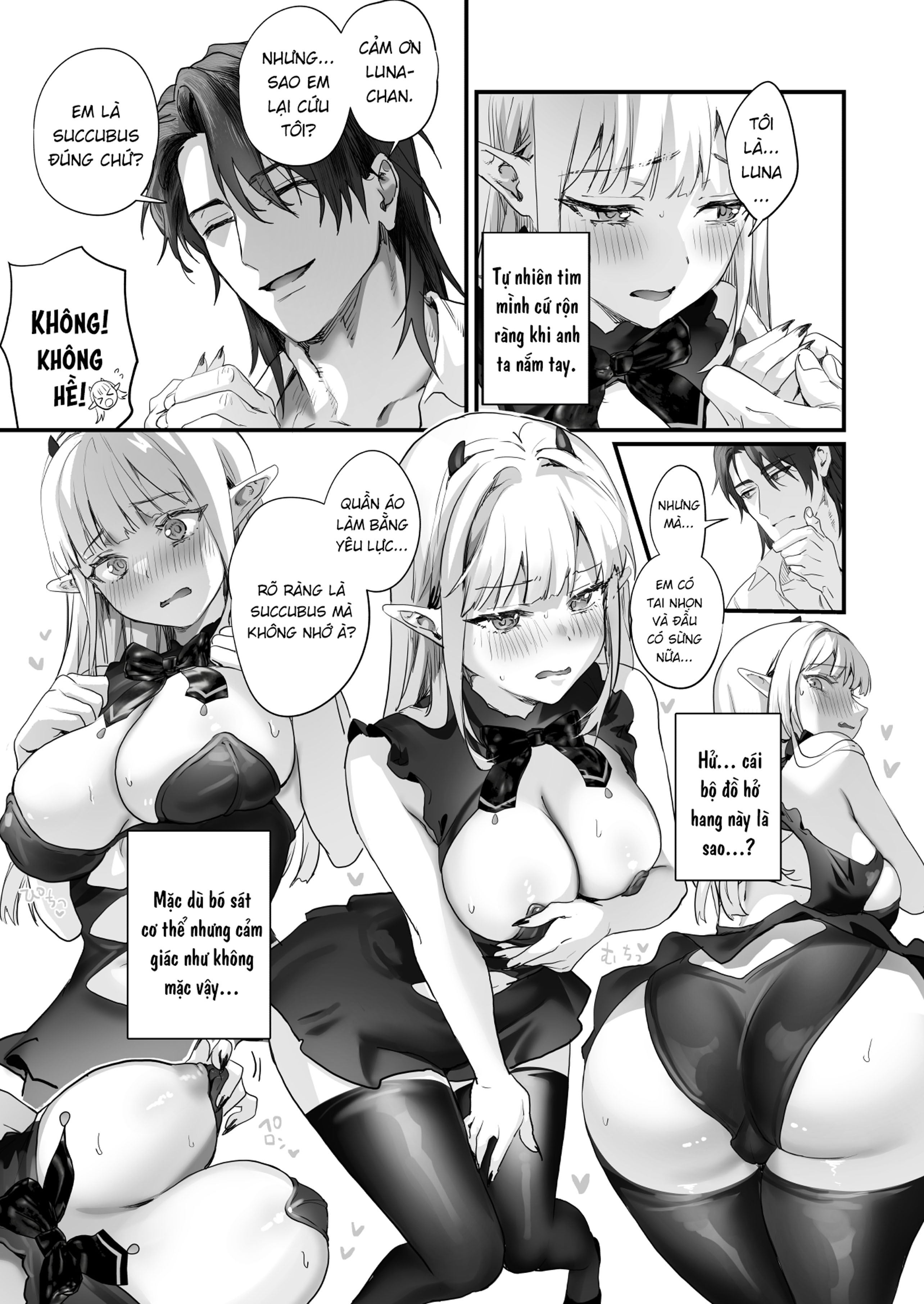 HentaiVN.net - Ảnh 28 - Pháp sư trừ tà bí ẩn và nàng Succubus chuyển sinh – mối tình vượt ranh giới sinh tử - Phần 1