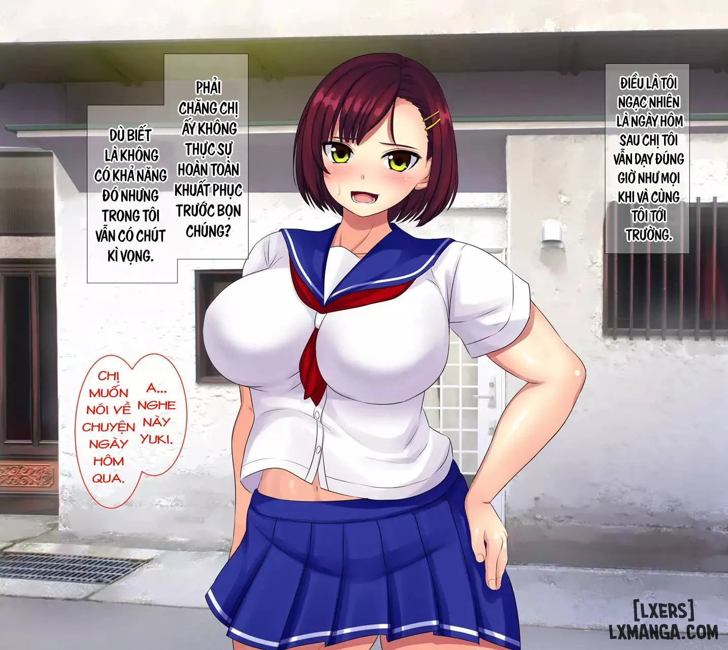 HentaiVN.net - Ảnh 30 - Boku no Tame ni Ijimekko ni Tachimukatta Ane ga Ima Me no Mae de Nakisakendemasu - Chap 3 - End
