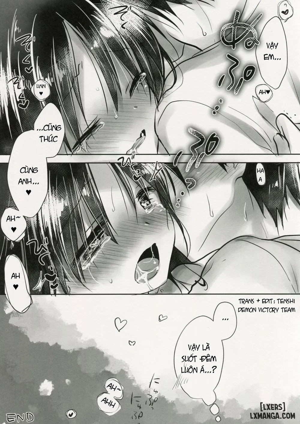 HentaiVN.net - Ảnh 13 - Oyasumi Sex - Chương 4.5 END