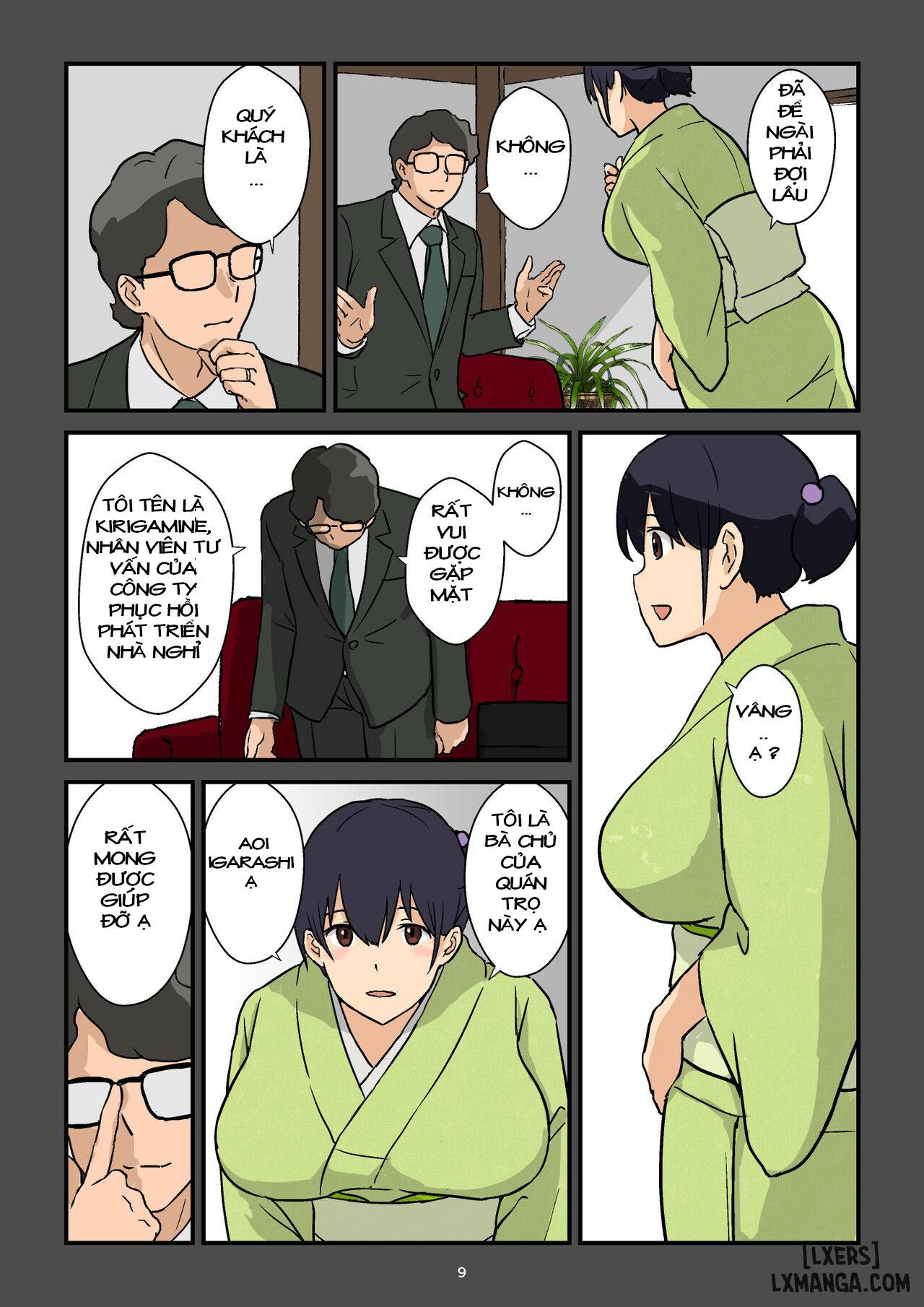 HentaiVN.net - Ảnh 9 - Gakeppuchi Okami no Inkyonyuu - Chap 1