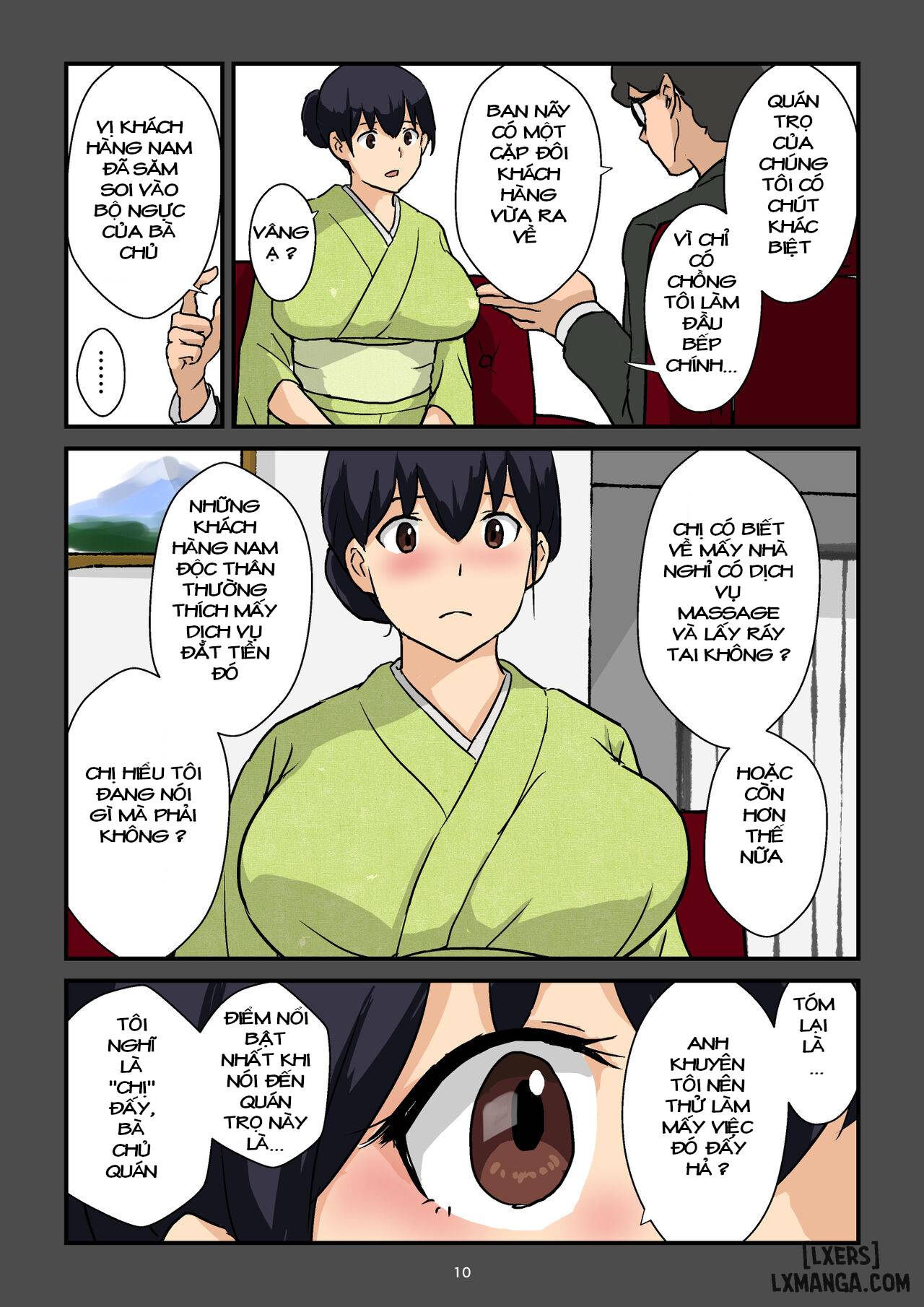 HentaiVN.net - Ảnh 10 - Gakeppuchi Okami no Inkyonyuu - Chap 1
