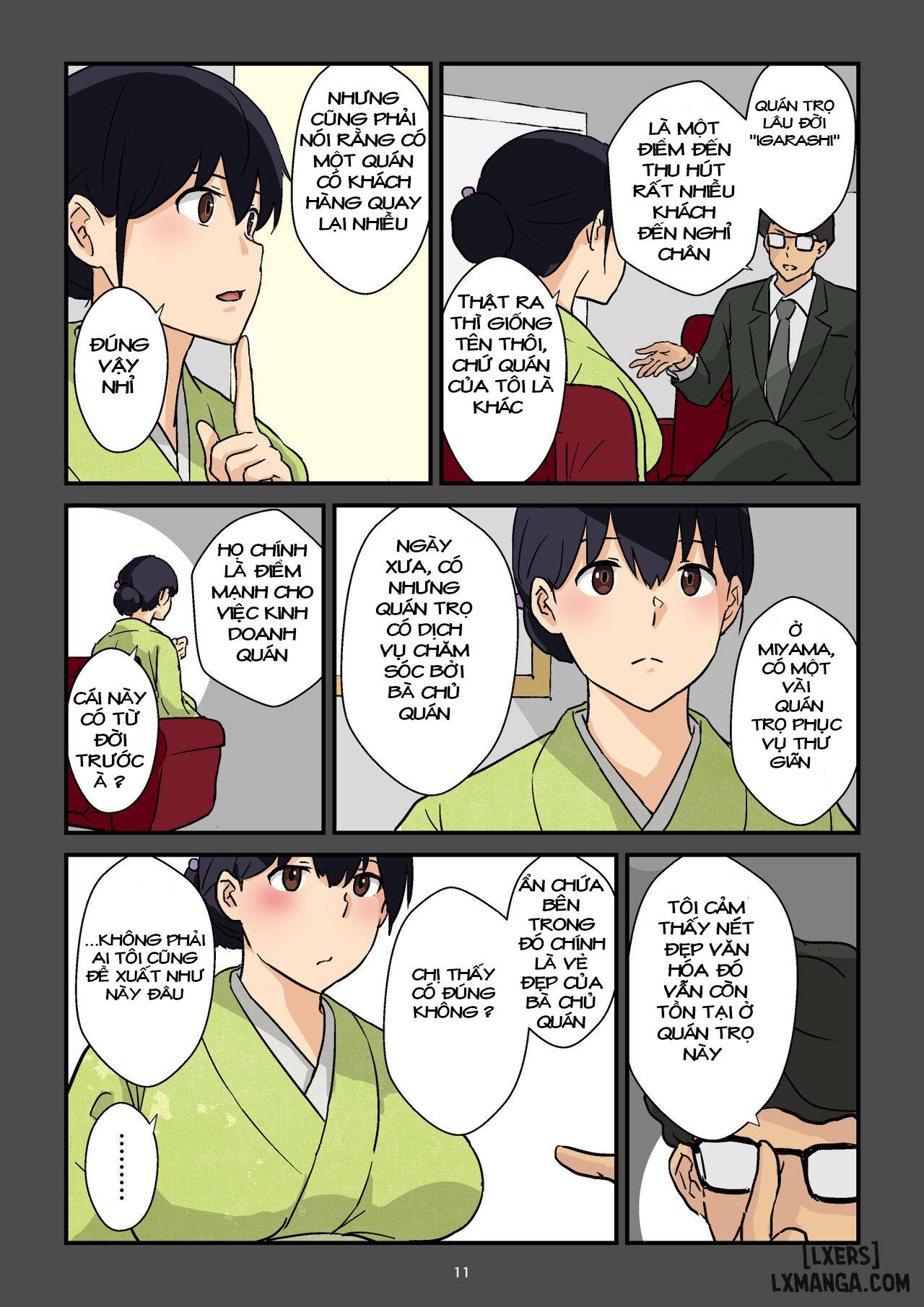 HentaiVN.net - Ảnh 11 - Gakeppuchi Okami no Inkyonyuu - Chap 1