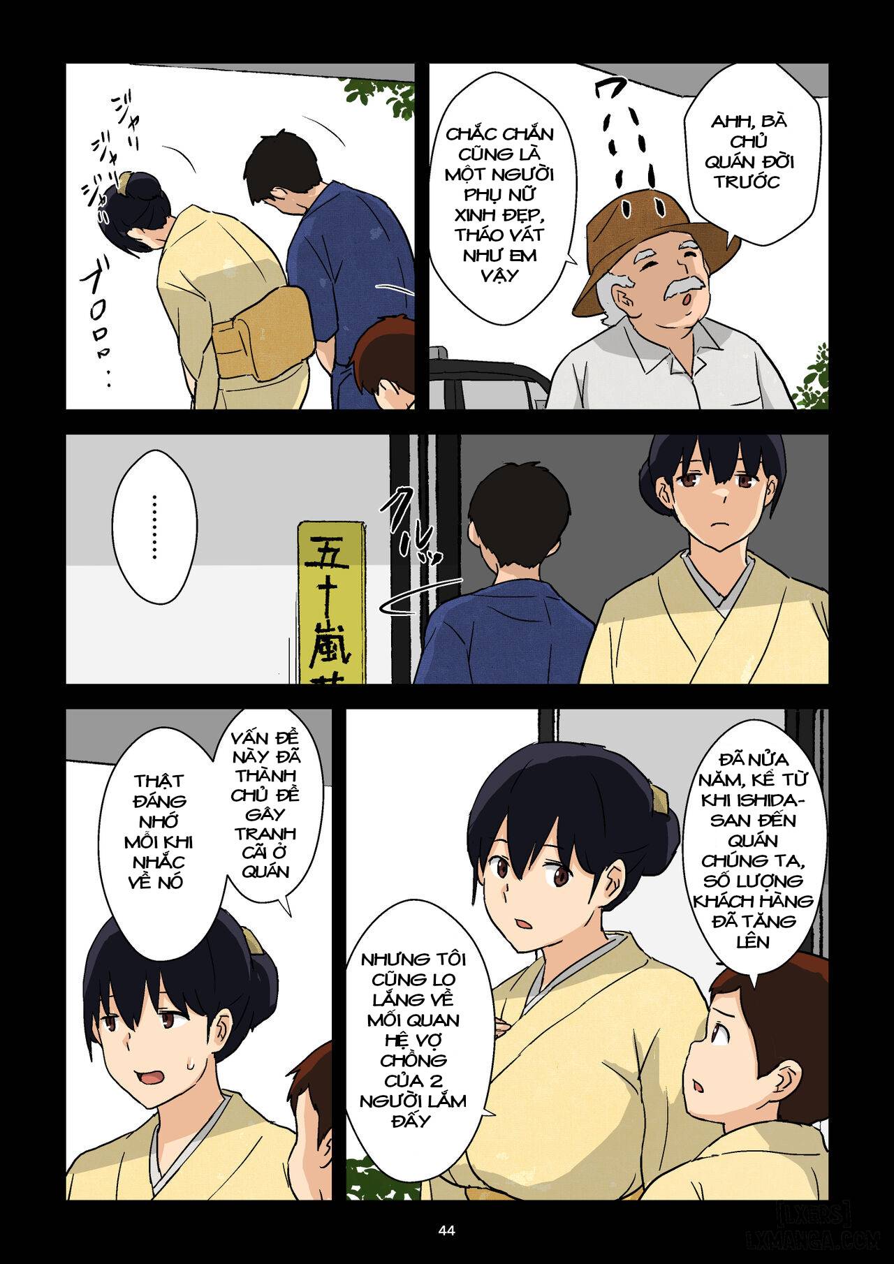 HentaiVN.net - Ảnh 44 - Gakeppuchi Okami no Inkyonyuu - Chap 1