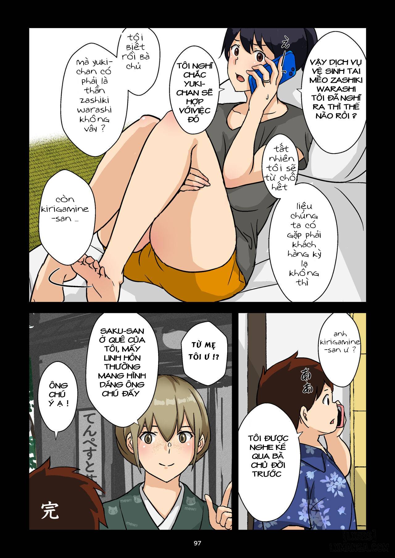 HentaiVN.net - Ảnh 52 - Gakeppuchi Okami no Inkyonyuu - Chap 2 (END)