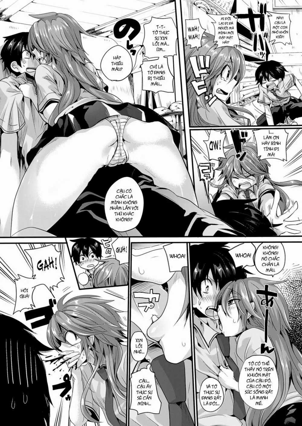 HentaiVN.net - Ảnh 11 - Itadaki! Seieki - Chương 1