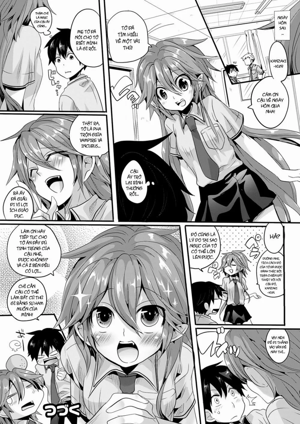 HentaiVN.net - Ảnh 25 - Itadaki! Seieki - Chương 1