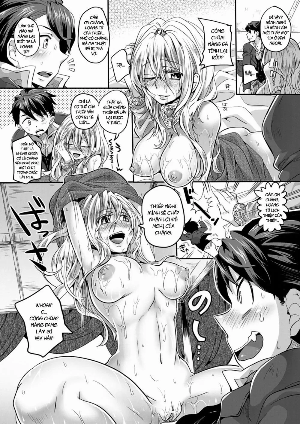 HentaiVN.net - Ảnh 13 - Itadaki! Seieki - Chương 4