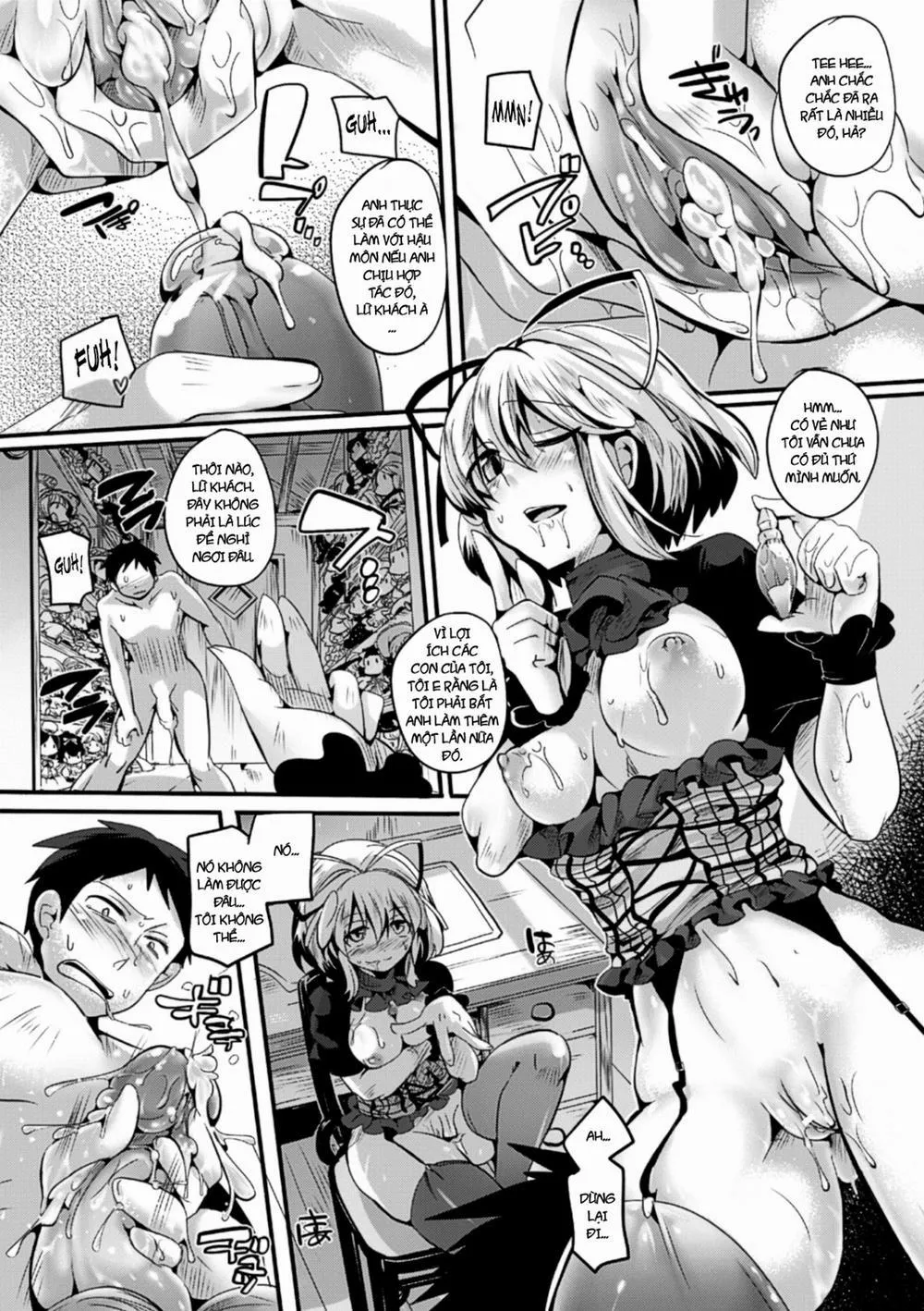 HentaiVN.net - Ảnh 11 - Itadaki! Seieki - Chương 5