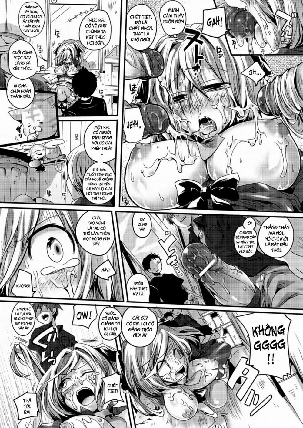 HentaiVN.net - Ảnh 11 - Itadaki! Seieki - Chương 7