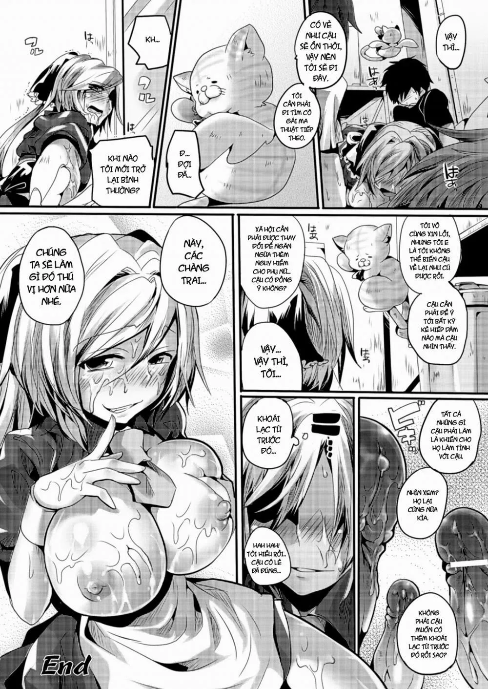 HentaiVN.net - Ảnh 19 - Itadaki! Seieki - Chương 7