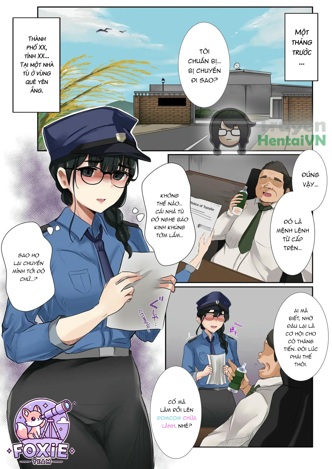 HentaiVN.net - Ảnh 3 - Dame Kanshu x Shuujin -Gyakuten- | Useless Officer X Prisoner - The Tables Turned - Oneshot