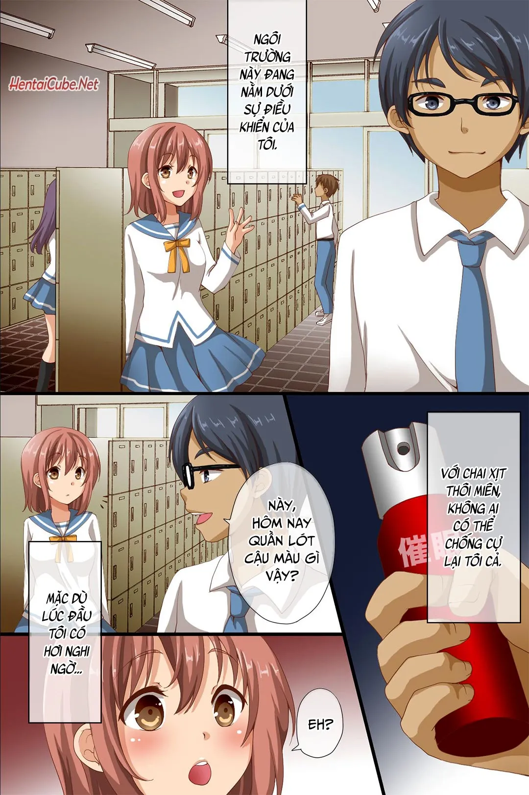 HentaiVN.net - Ảnh 3 - Thống trị cả ngôi trường - Mọi người đều bị thôi miên [Dominance over the whole school - Everyone in this school is hypnotized!; Saimin de Shihai Sareta Gakuen ~ Gakkou Zenin ga Saimin Zumi dakara Yaritai Houdai Zen] - Chap 1A