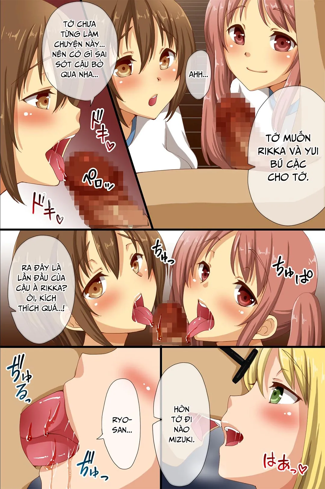HentaiVN.net - Ảnh 4 - Thống trị cả ngôi trường - Mọi người đều bị thôi miên [Dominance over the whole school - Everyone in this school is hypnotized!; Saimin de Shihai Sareta Gakuen ~ Gakkou Zenin ga Saimin Zumi dakara Yaritai Houdai Zen] - Chap 1B