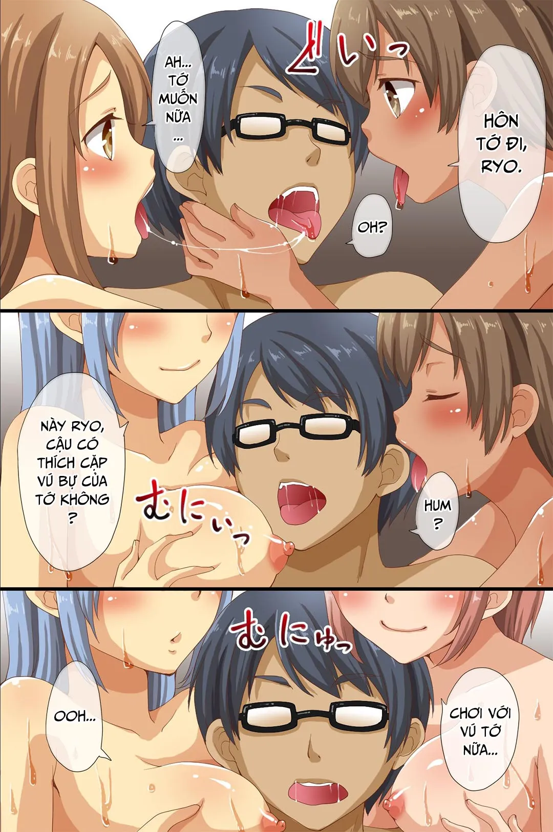 HentaiVN.net - Ảnh 8 - Thống trị cả ngôi trường - Mọi người đều bị thôi miên [Dominance over the whole school - Everyone in this school is hypnotized!; Saimin de Shihai Sareta Gakuen ~ Gakkou Zenin ga Saimin Zumi dakara Yaritai Houdai Zen] - Chap 1C