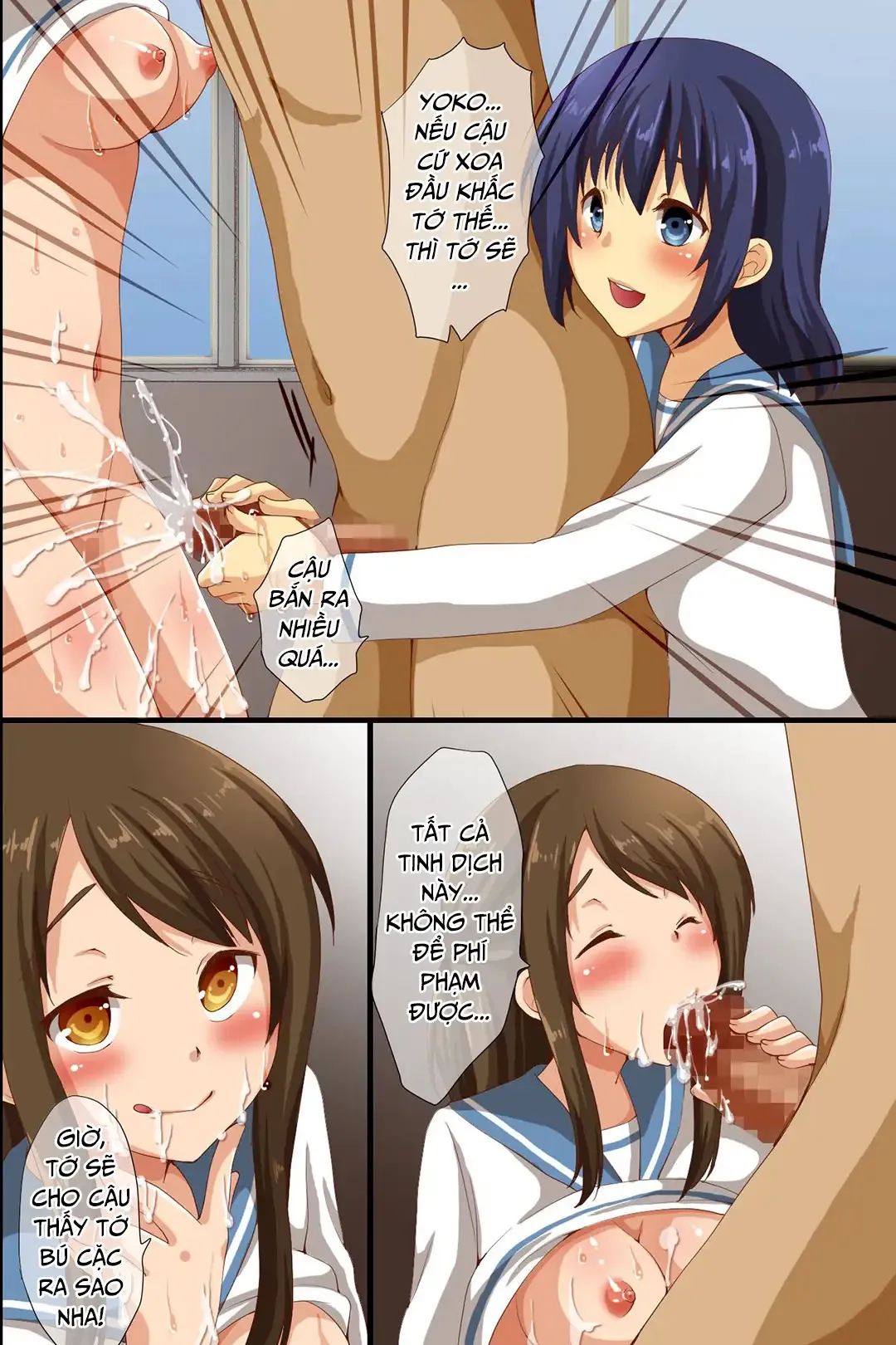 HentaiVN.net - Ảnh 11 - Thống trị cả ngôi trường - Mọi người đều bị thôi miên [Dominance over the whole school - Everyone in this school is hypnotized!; Saimin de Shihai Sareta Gakuen ~ Gakkou Zenin ga Saimin Zumi dakara Yaritai Houdai Zen] - Chap 2A