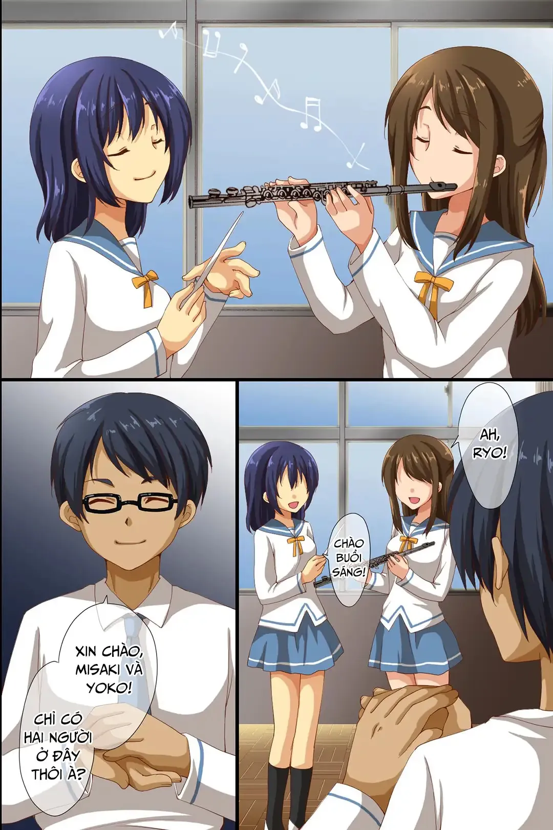 HentaiVN.net - Ảnh 5 - Thống trị cả ngôi trường - Mọi người đều bị thôi miên [Dominance over the whole school - Everyone in this school is hypnotized!; Saimin de Shihai Sareta Gakuen ~ Gakkou Zenin ga Saimin Zumi dakara Yaritai Houdai Zen] - Chap 2A