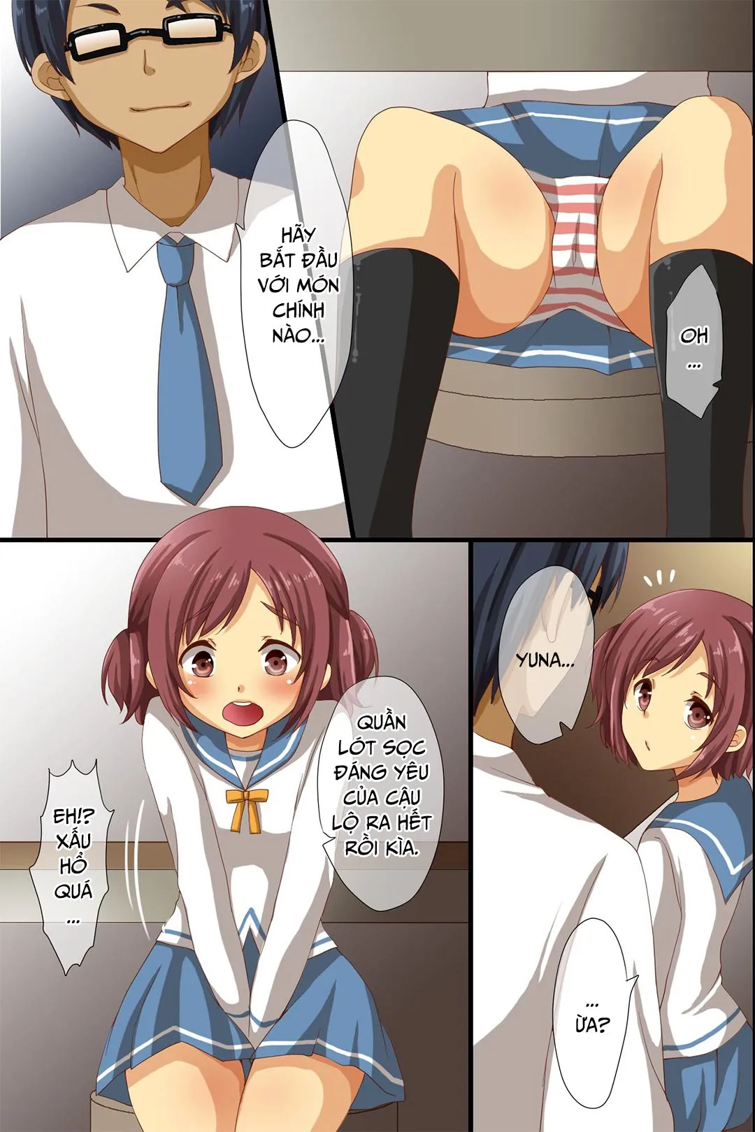 HentaiVN.net - Ảnh 3 - Thống trị cả ngôi trường - Mọi người đều bị thôi miên [Dominance over the whole school - Everyone in this school is hypnotized!; Saimin de Shihai Sareta Gakuen ~ Gakkou Zenin ga Saimin Zumi dakara Yaritai Houdai Zen] - Chap 2B