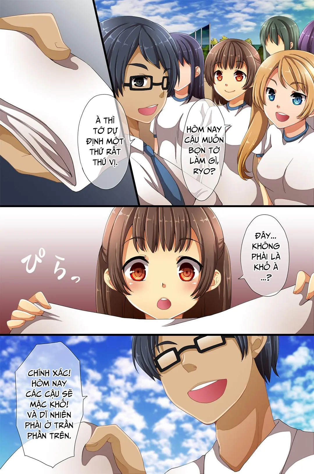HentaiVN.net - Ảnh 5 - Thống trị cả ngôi trường - Mọi người đều bị thôi miên [Dominance over the whole school - Everyone in this school is hypnotized!; Saimin de Shihai Sareta Gakuen ~ Gakkou Zenin ga Saimin Zumi dakara Yaritai Houdai Zen] - Chap 3A