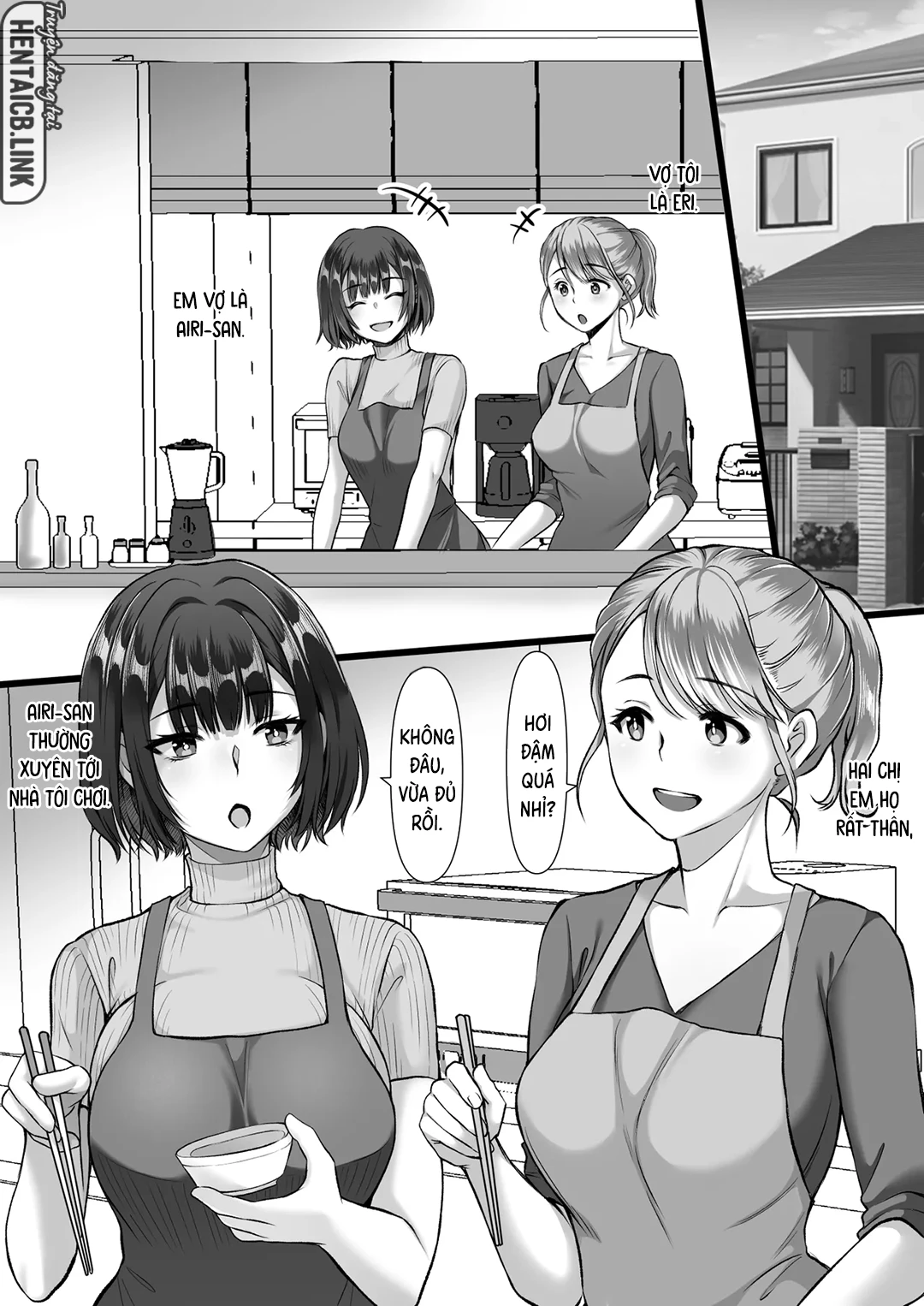 HentaiVN.net - Ảnh 4 - Cô em vợ đoan trang làm việc ở nhà thổ? - Oneshot