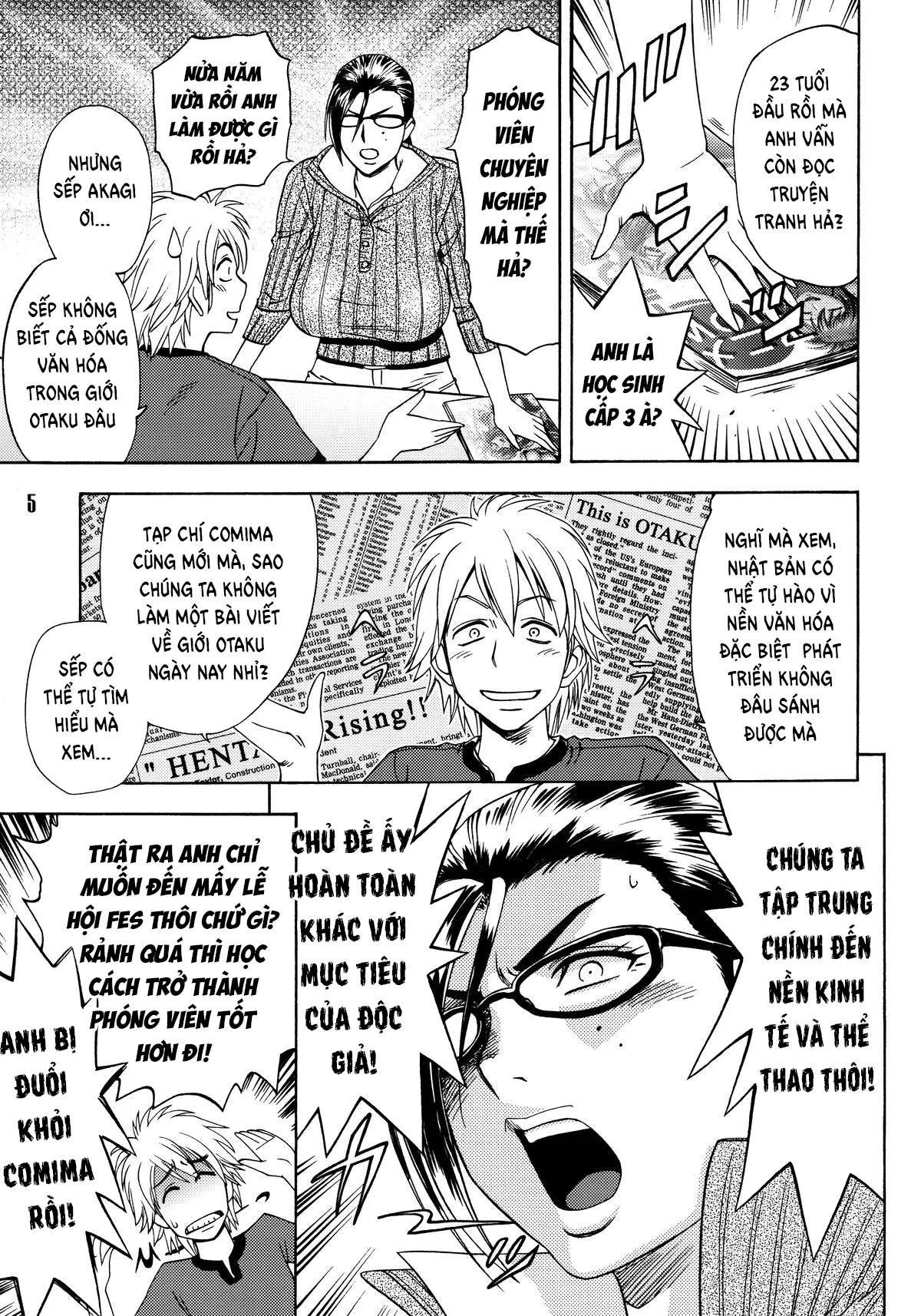 HentaiVN.net - Ảnh 10 - Bijin Henshuu-chou no Himitsu - Chap 1
