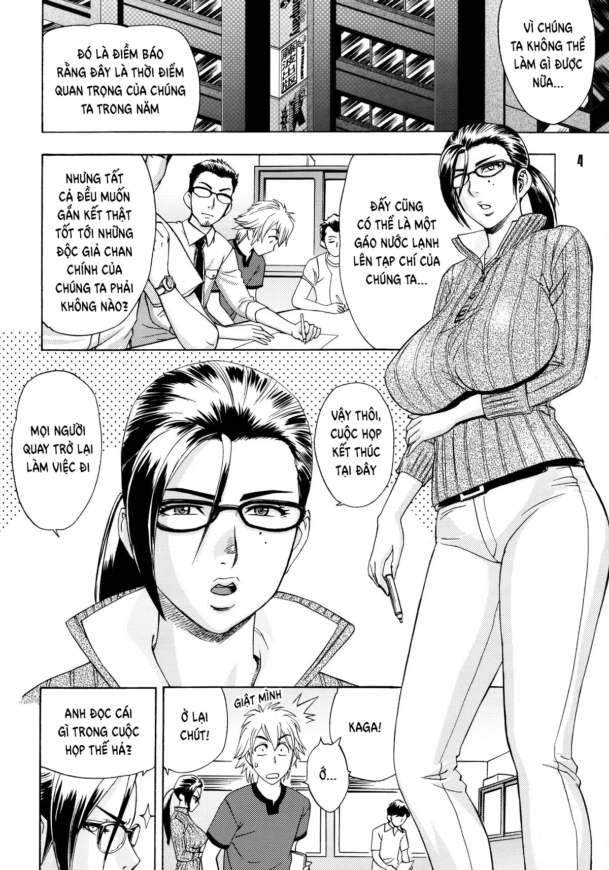 HentaiVN.net - Ảnh 9 - Bijin Henshuu-chou no Himitsu - Chap 1