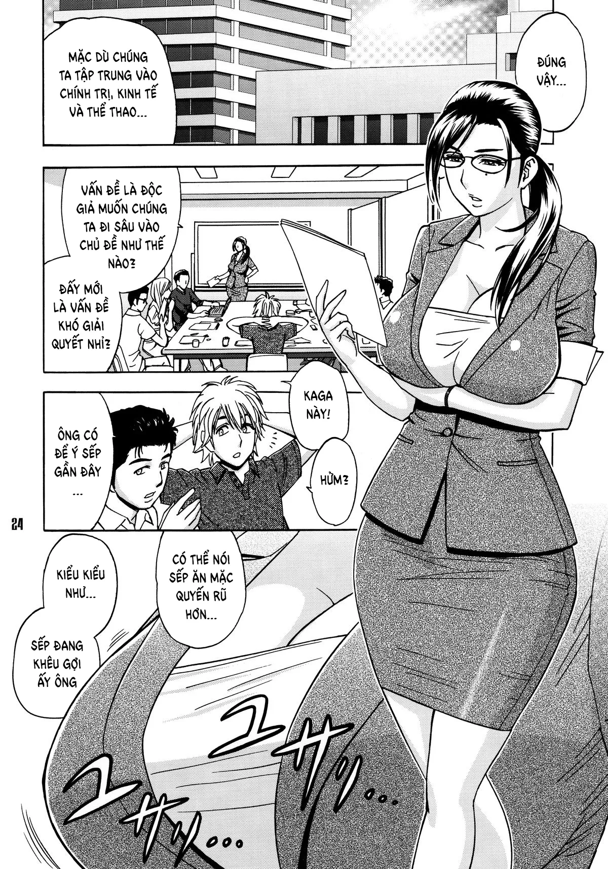 HentaiVN.net - Ảnh 3 - Bijin Henshuu-chou no Himitsu - Chap 2