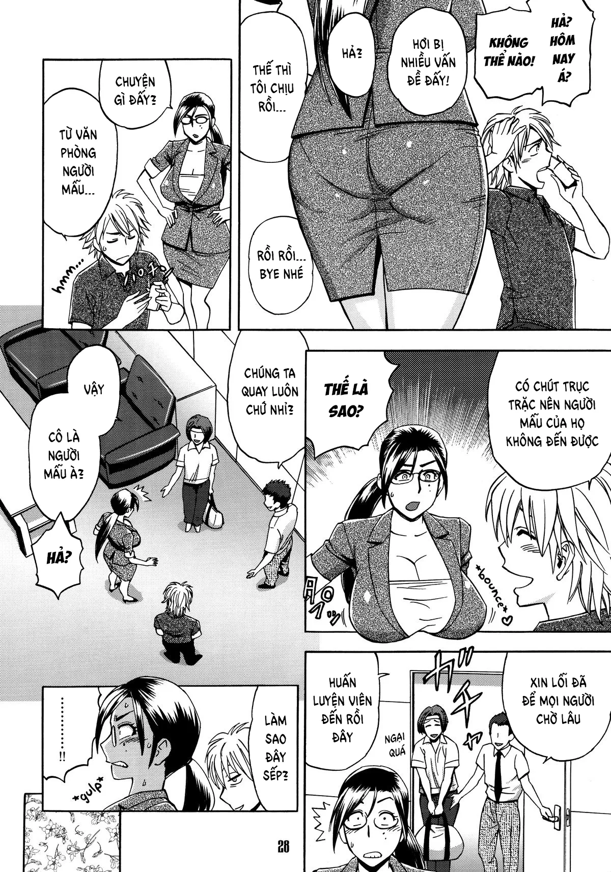 HentaiVN.net - Ảnh 7 - Bijin Henshuu-chou no Himitsu - Chap 2
