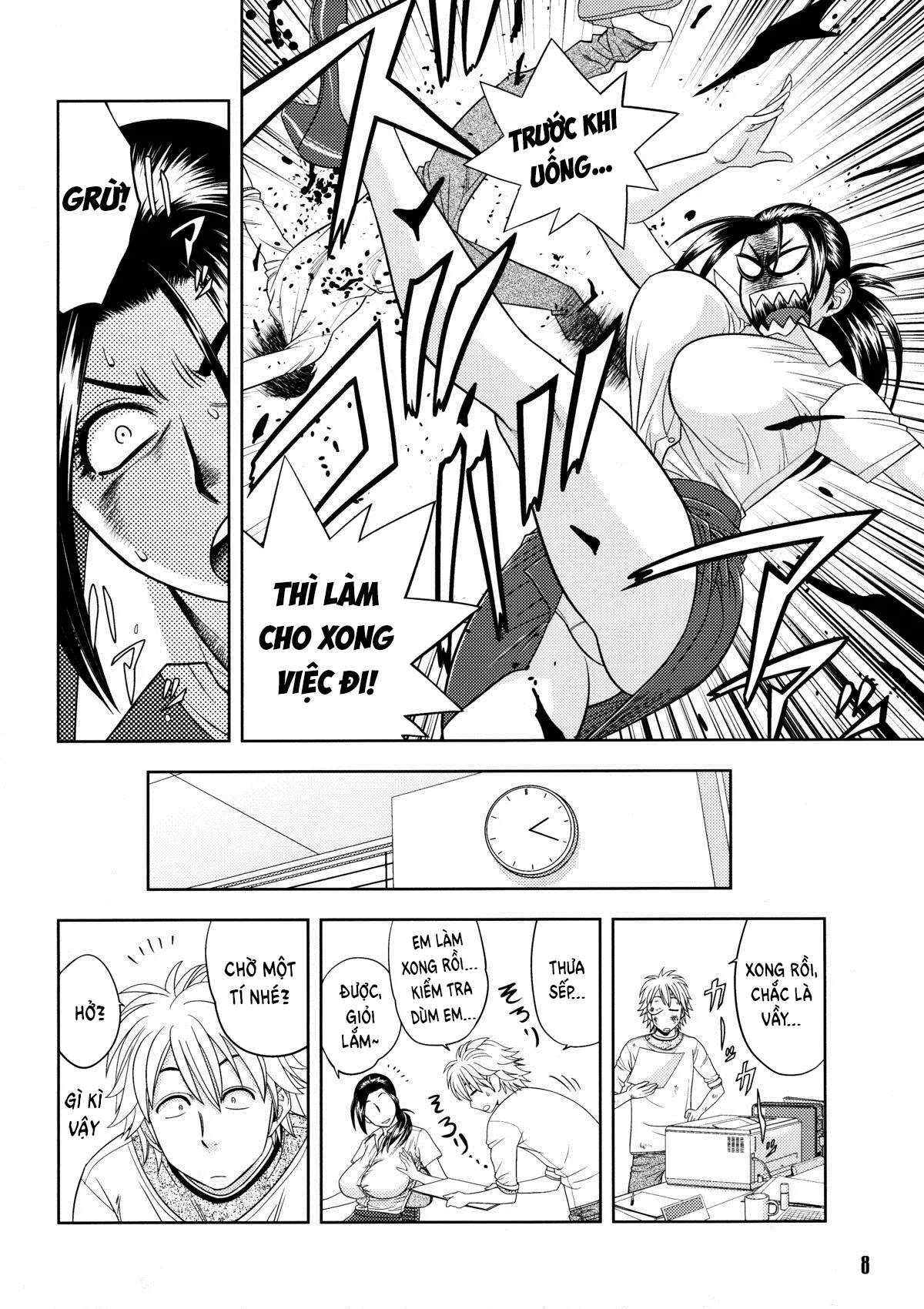 HentaiVN.net - Ảnh 8 - Bijin Henshuu-chou no Himitsu - Chap 3