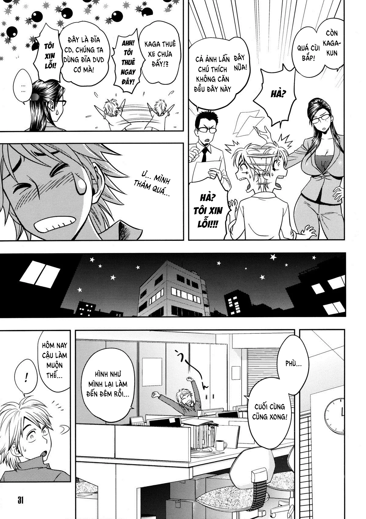 HentaiVN.net - Ảnh 10 - Bijin Henshuu-chou no Himitsu - Chap 4