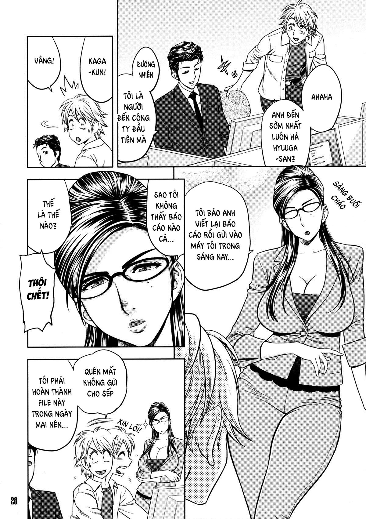 HentaiVN.net - Ảnh 7 - Bijin Henshuu-chou no Himitsu - Chap 4