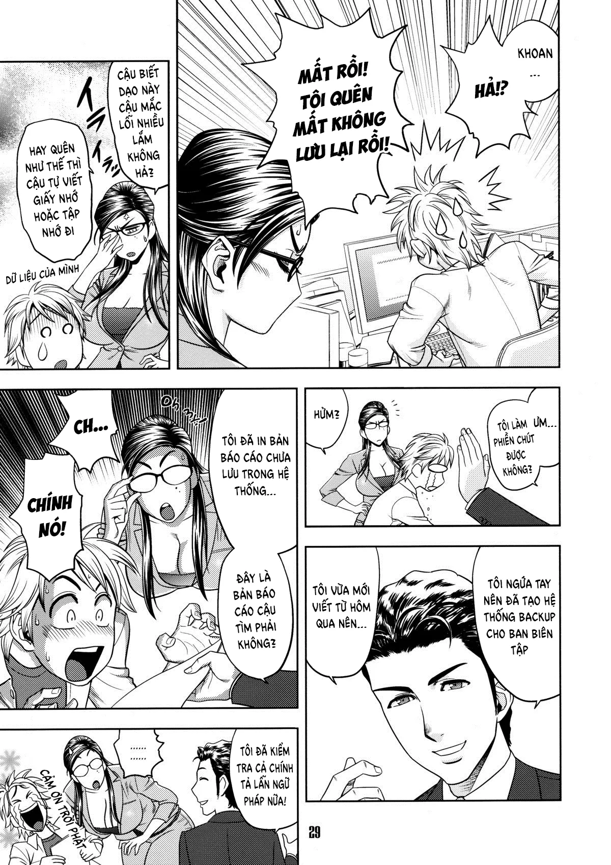 HentaiVN.net - Ảnh 8 - Bijin Henshuu-chou no Himitsu - Chap 4