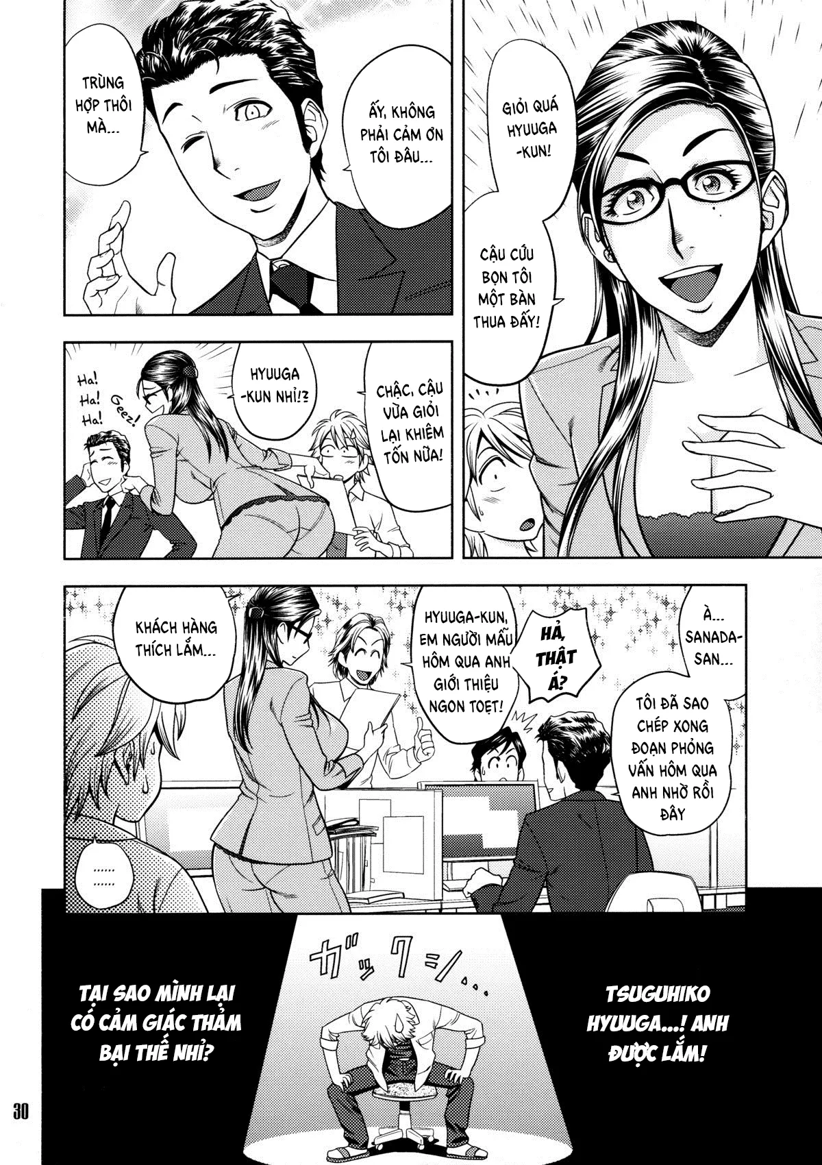 HentaiVN.net - Ảnh 9 - Bijin Henshuu-chou no Himitsu - Chap 4