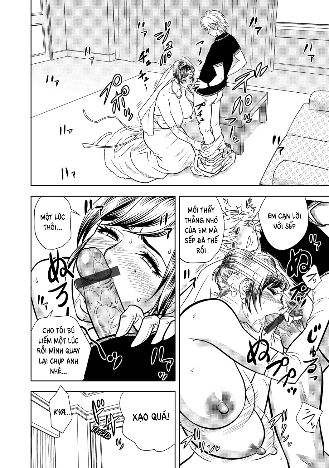 HentaiVN.net - Ảnh 11 - Bijin Henshuu-chou no Himitsu - Chap 5