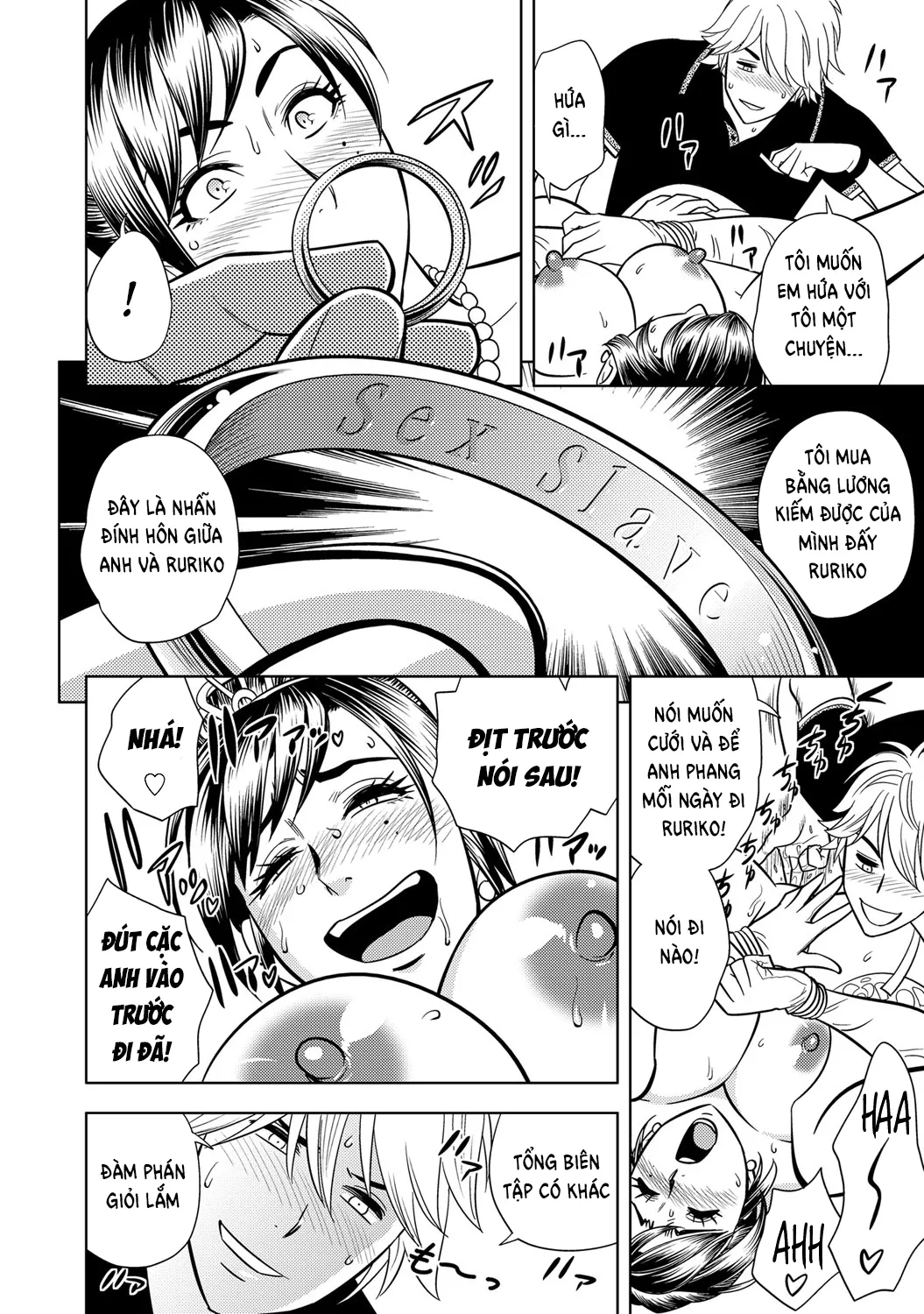 HentaiVN.net - Ảnh 17 - Bijin Henshuu-chou no Himitsu - Chap 5