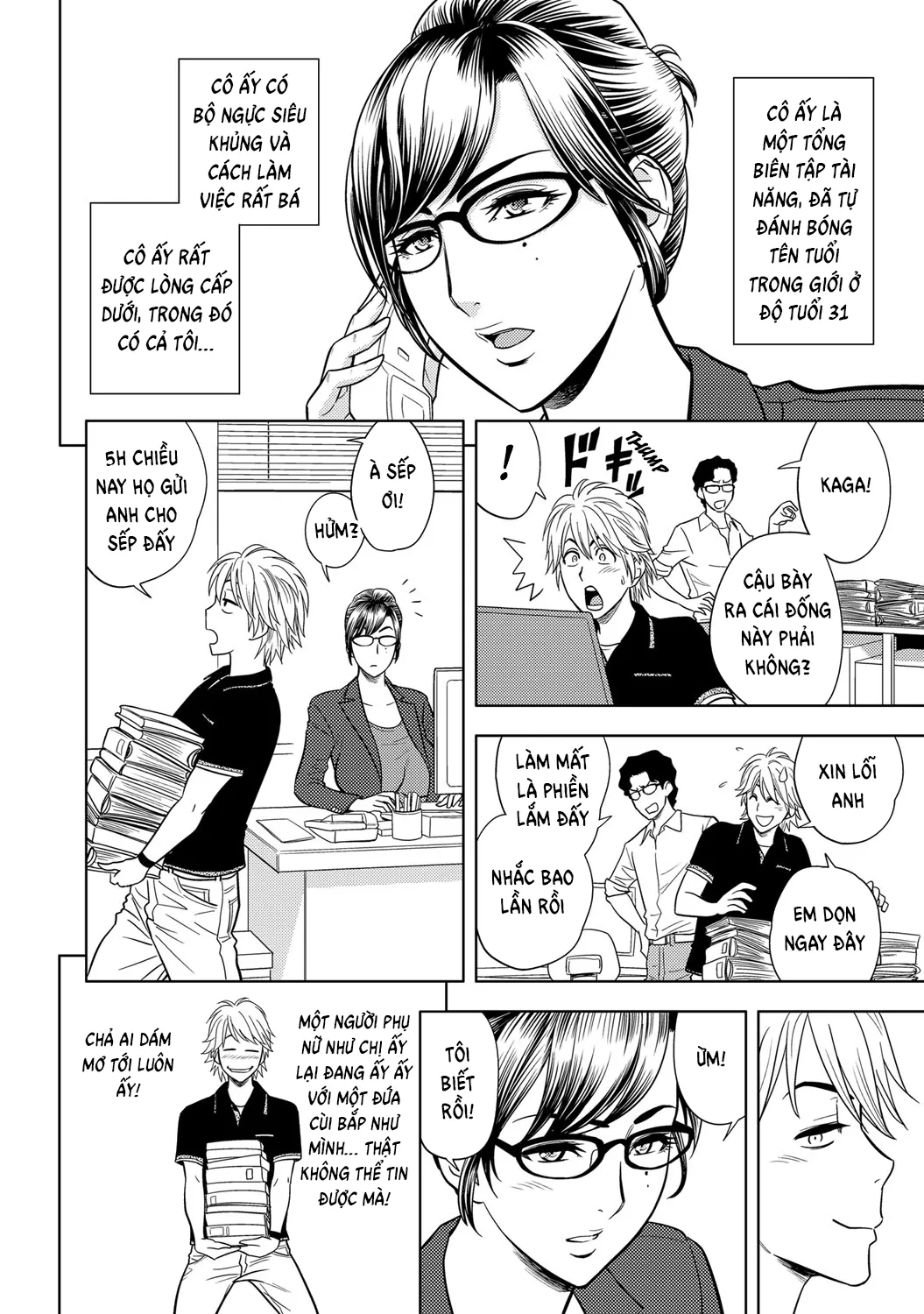 HentaiVN.net - Ảnh 3 - Bijin Henshuu-chou no Himitsu - Chap 5