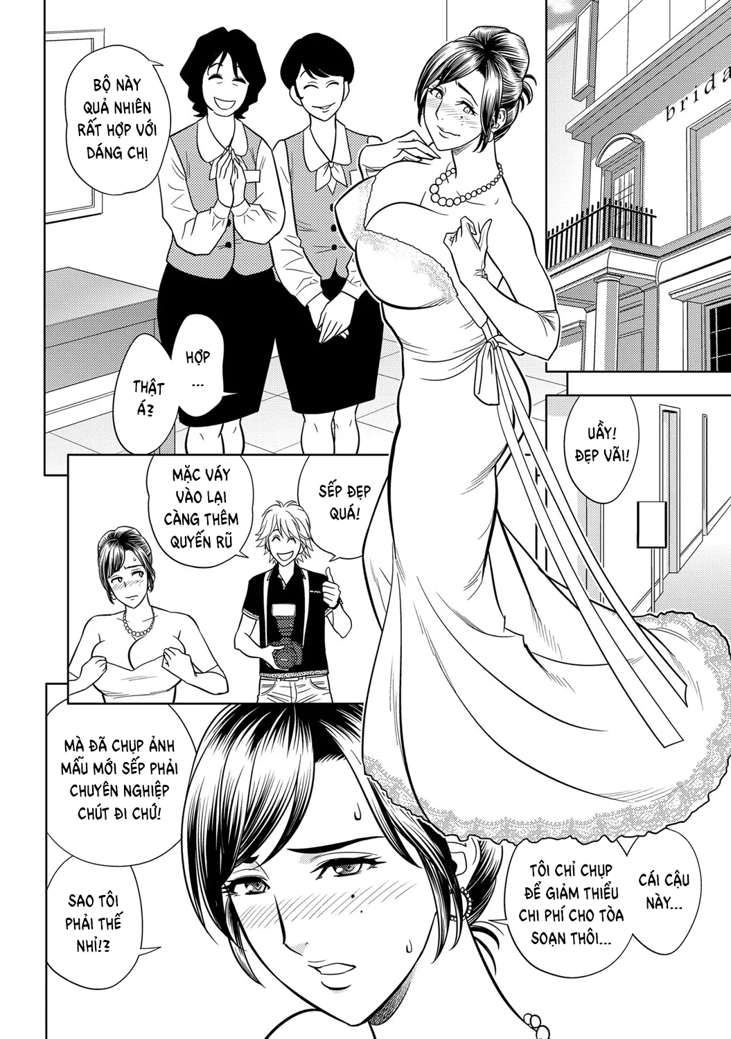 HentaiVN.net - Ảnh 5 - Bijin Henshuu-chou no Himitsu - Chap 5