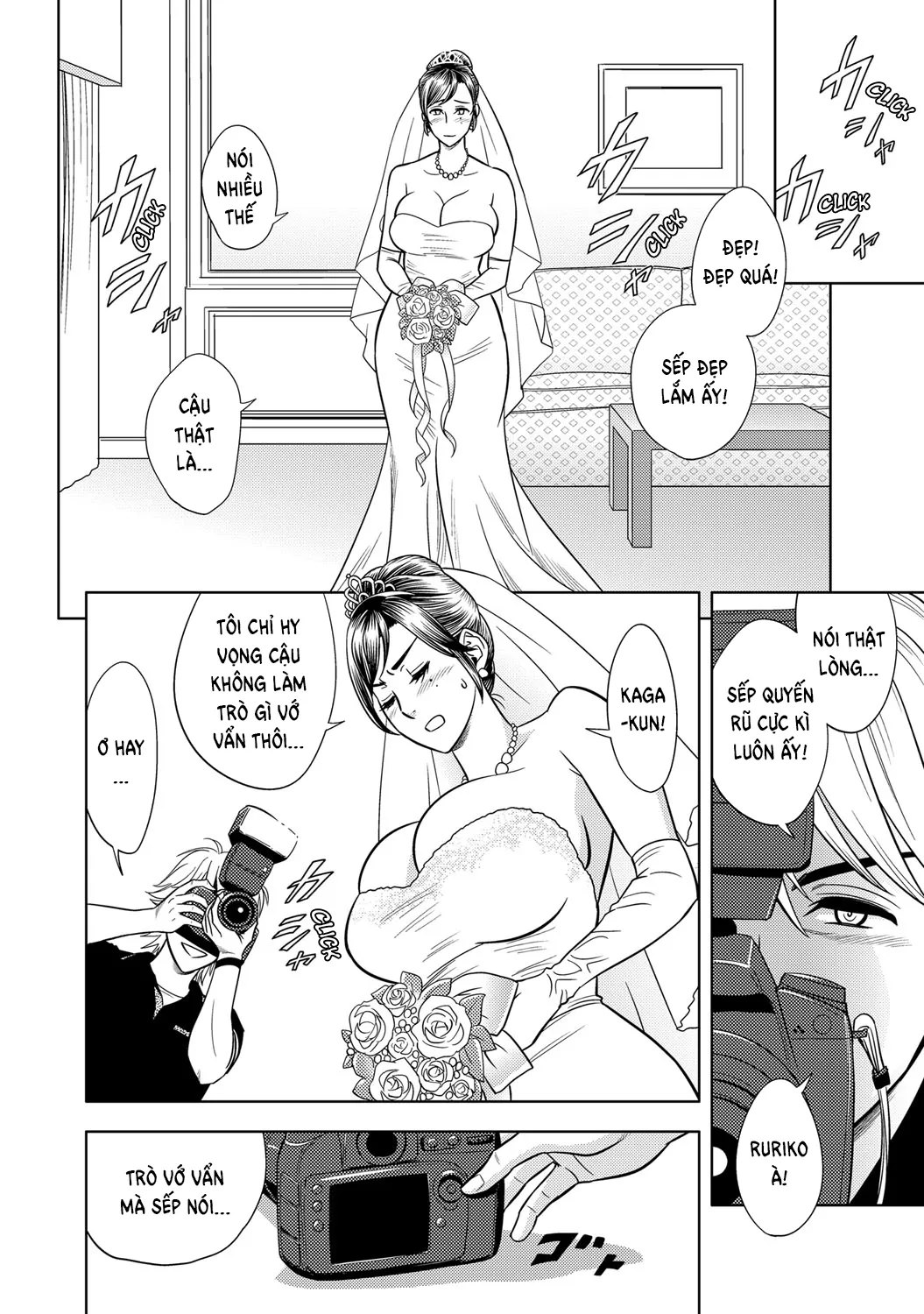 HentaiVN.net - Ảnh 7 - Bijin Henshuu-chou no Himitsu - Chap 5