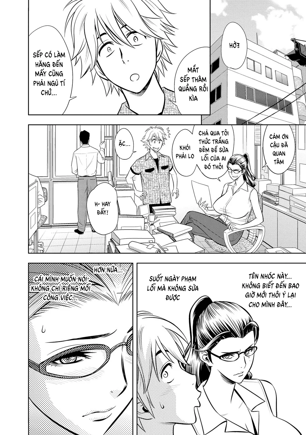 HentaiVN.net - Ảnh 5 - Bijin Henshuu-chou no Himitsu - Chap 6