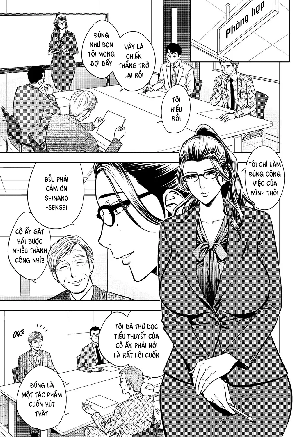 HentaiVN.net - Ảnh 8 - Bijin Henshuu-chou no Himitsu - Chap 7