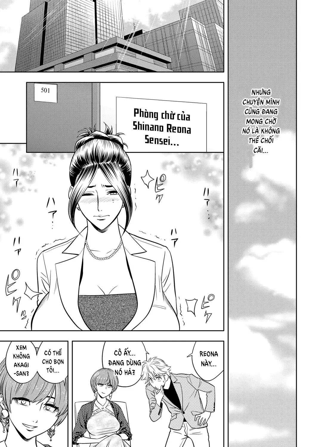 HentaiVN.net - Ảnh 10 - Bijin Henshuu-chou no Himitsu - Chap 8