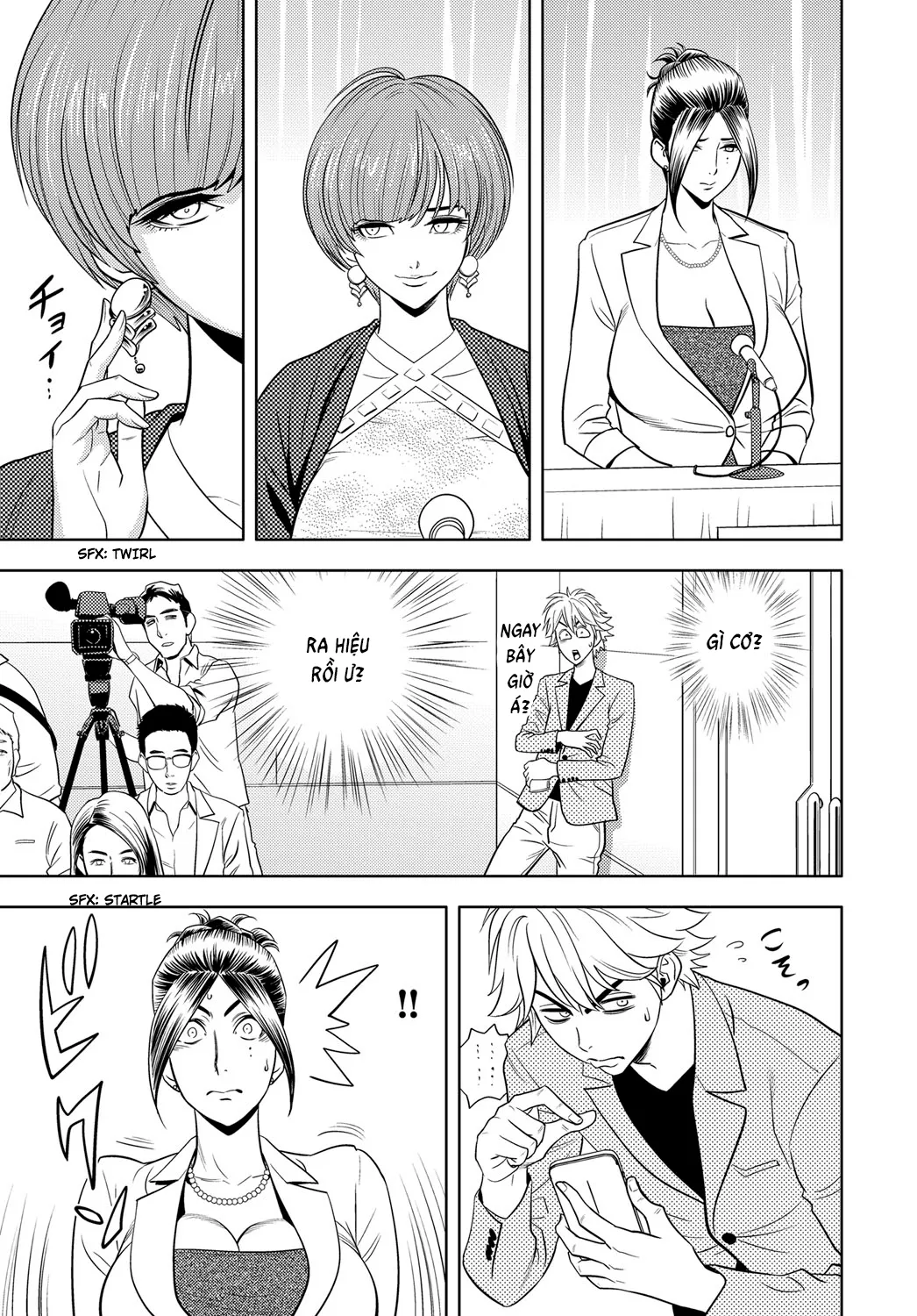 HentaiVN.net - Ảnh 14 - Bijin Henshuu-chou no Himitsu - Chap 8