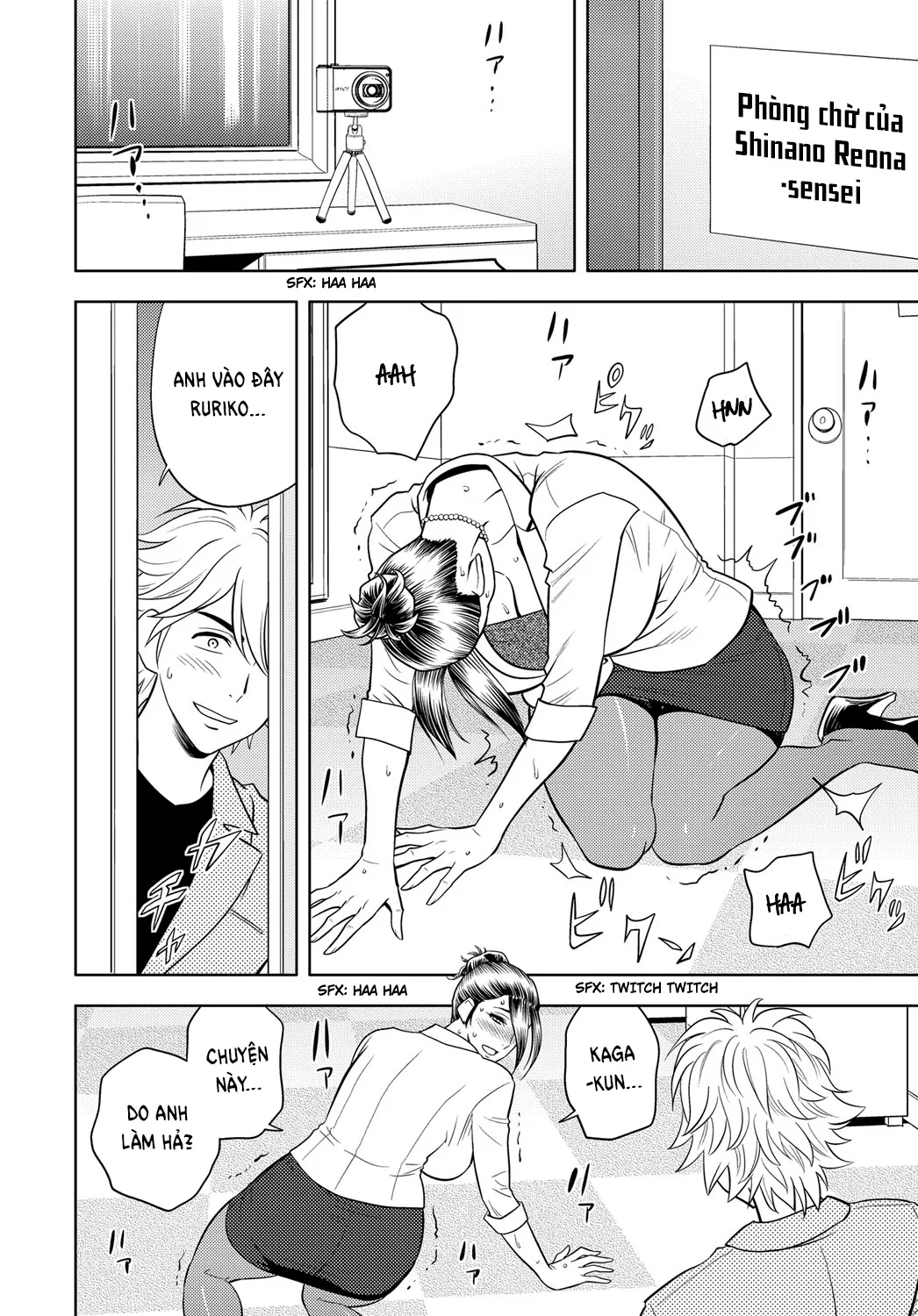 HentaiVN.net - Ảnh 19 - Bijin Henshuu-chou no Himitsu - Chap 8