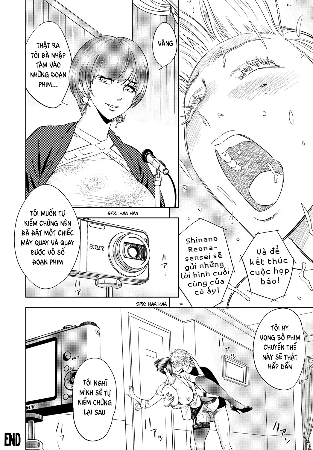 HentaiVN.net - Ảnh 25 - Bijin Henshuu-chou no Himitsu - Chap 8