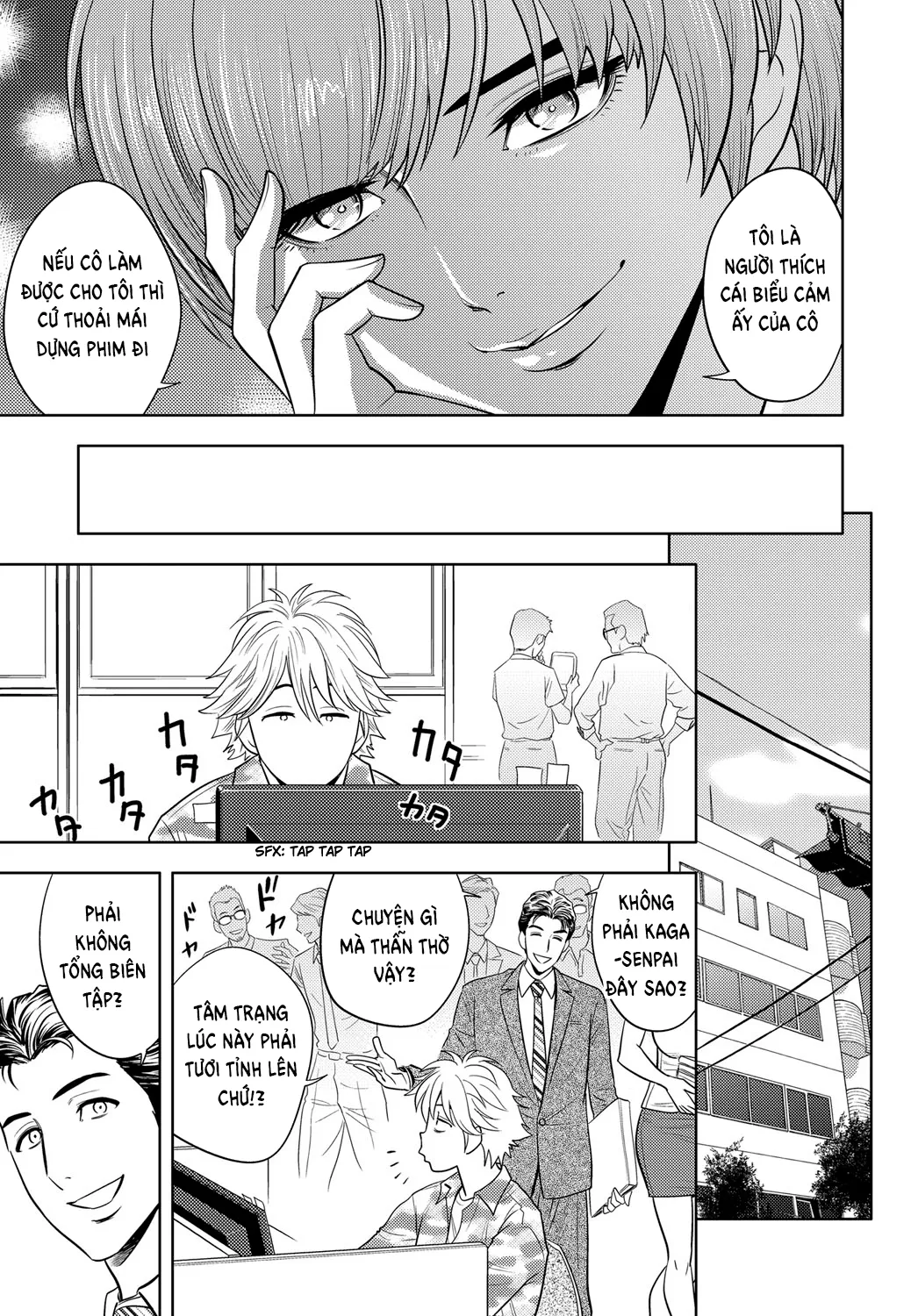 HentaiVN.net - Ảnh 8 - Bijin Henshuu-chou no Himitsu - Chap 8