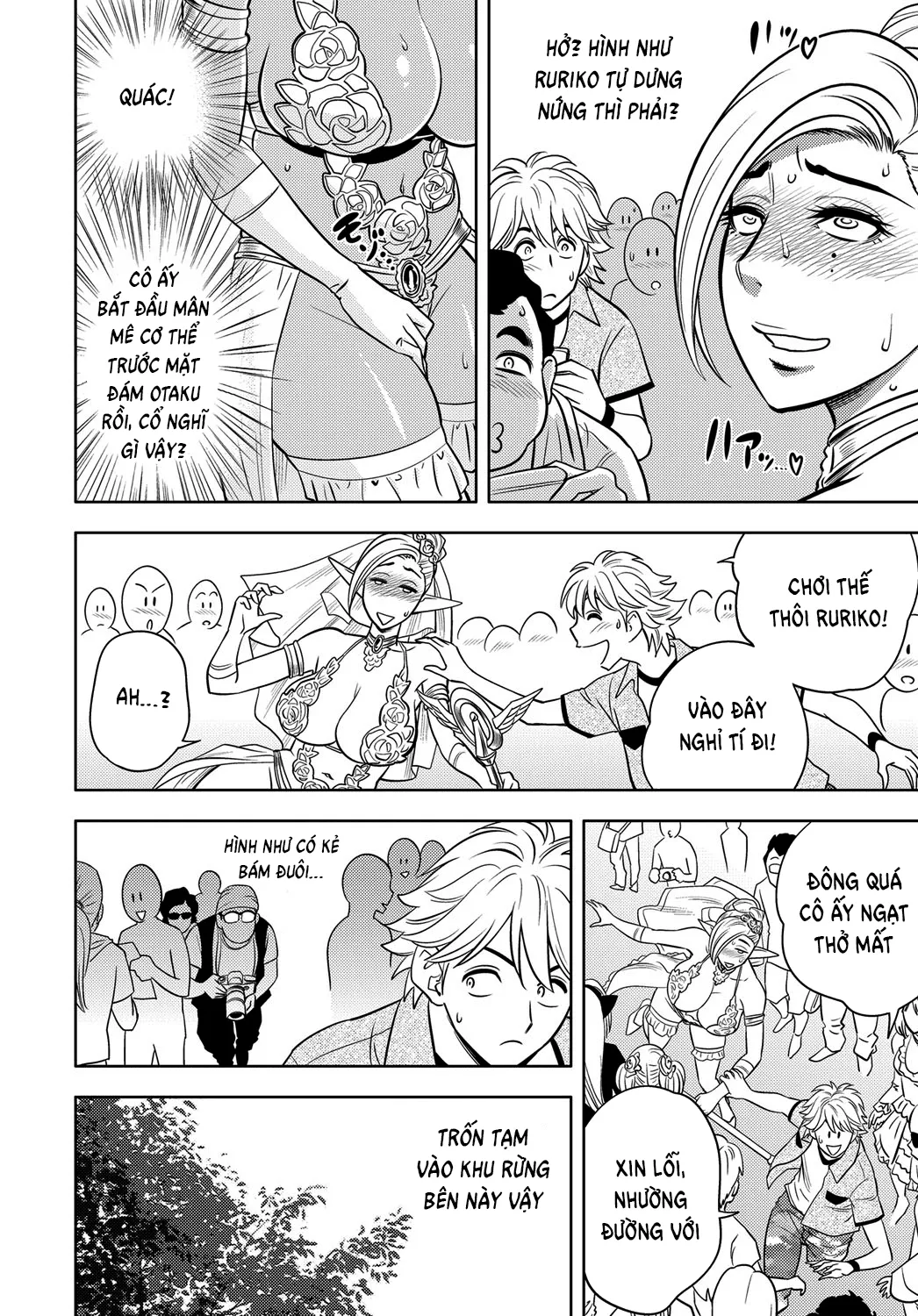 HentaiVN.net - Ảnh 13 - Bijin Henshuu-chou no Himitsu - Chap 9