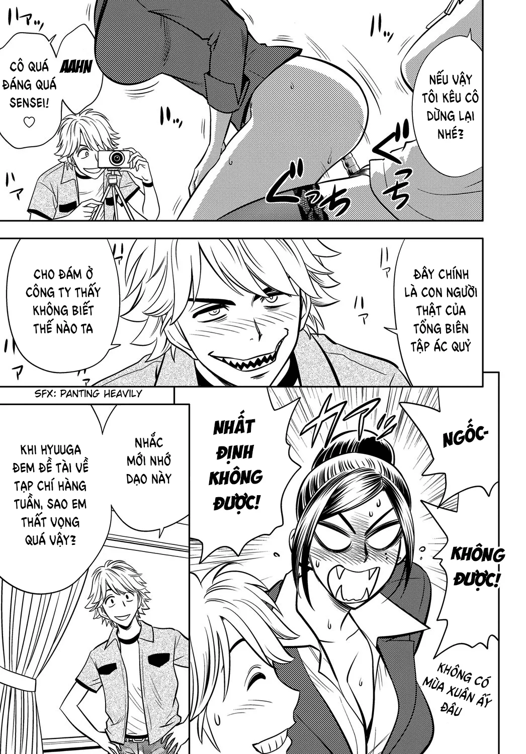HentaiVN.net - Ảnh 4 - Bijin Henshuu-chou no Himitsu - Chap 9