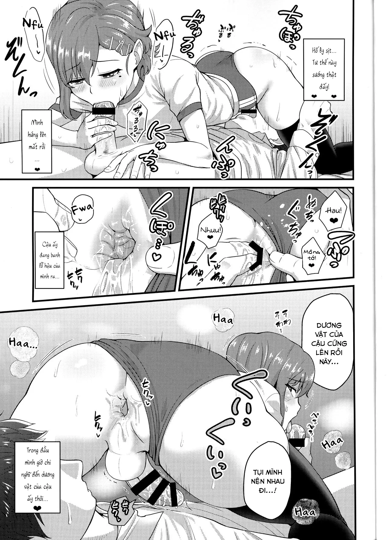 HentaiVN.net - Ảnh 10 - Aitsu no Toriko ni Natta Boku Fuyu - one shot