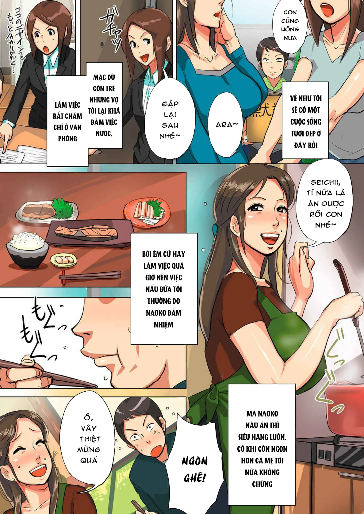 HentaiVN.net - Ảnh 6 - Unde Kudasai! Okaa-san! - Oneshot